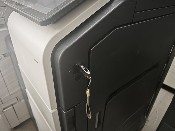 柯美复印机如何使用U盘打印——柯尼卡美能达usb打印